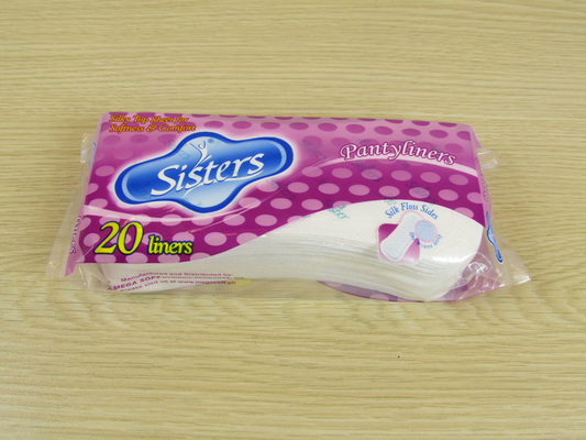 Serviettes hygiéniques naturelles adultes Unscented avec le film respirable de PE
