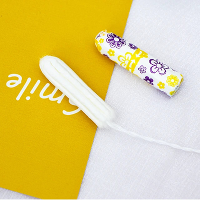 Tampons en coton biologique sans BPA hypoallergéniques avec applicateur