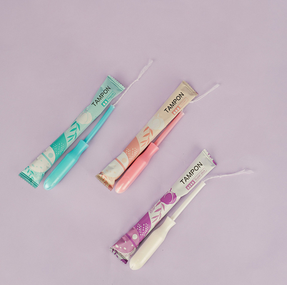 Tampon hygiénique d'applicateur de coton de femmes biodégradable