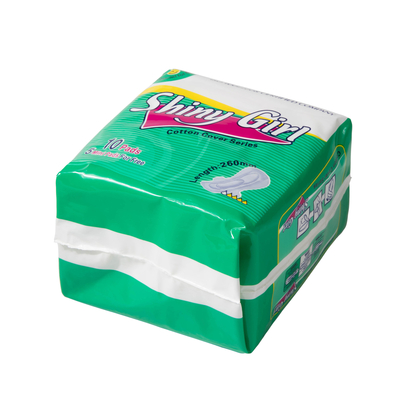La protection menstruelle de coton de coton antibactérien féminin organique distingué de protections s'est envolée