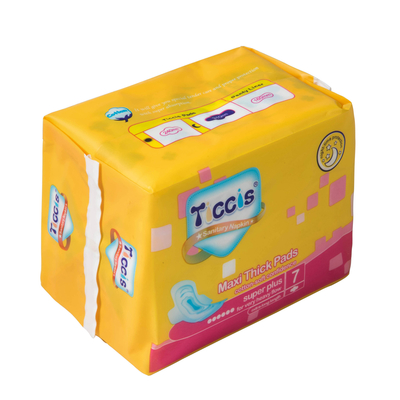 serviettes hygiéniques Ion Strip Pads For Women négatif naturel de dames de 410mm
