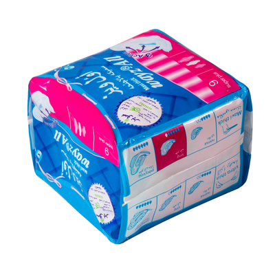 Le duvet imperméable mou de serviettes hygiéniques réduisent en pulpe l'ODM femelle organique de protections