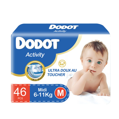 Couches-culottes nouveau-nées de Swaddler de bébé de Clothlike de couches-culottes de doux respirable infantile de film
