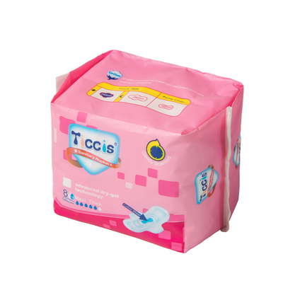 serviettes sanitaires organiques de SAP Unscented de serviettes hygiéniques de coton de 270mm
