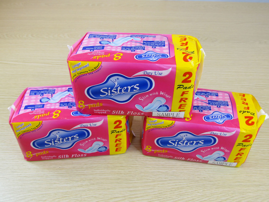 La serviette hygiénique durant la nuit capitonne 320mm Maxi Pads For Lady ultra mince