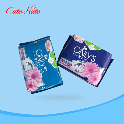 ODM de protections sanitaires de couverture de coton de Maxi Pad Absorbency Fluff Pulp de parfum