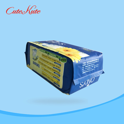 Absorptivité élevée de protections de PE de serviettes hygiéniques féminines féminines organiques molles du film 270mm