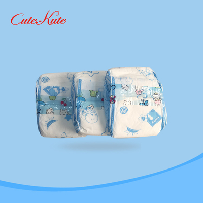 Couche-culotte non tissée jetable nouveau-née unisexe de soins de santé de couches