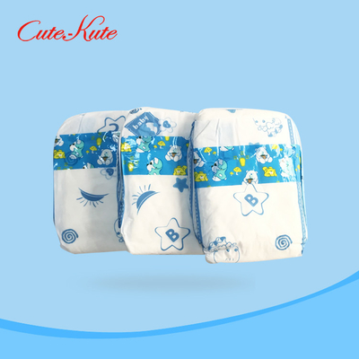 Grande pulpe imperméable nouveau-née de duvet de couches-culottes et couches d'indicateur d'humidité de SAP