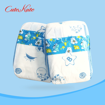 Grande pulpe imperméable nouveau-née de duvet de couches-culottes et couches d'indicateur d'humidité de SAP