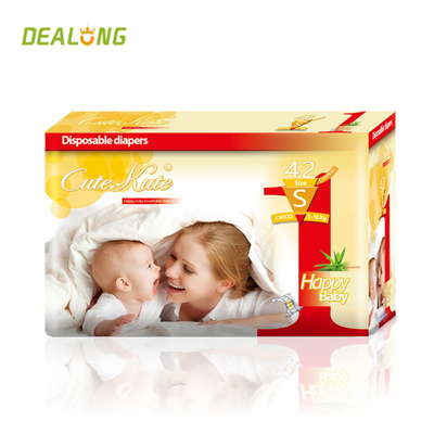 Garde nouveau-née Natural Newborn Diapers de fuite de Backsheet de PE de couche sèche de bébé