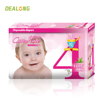 Garde nouveau-née Natural Newborn Diapers de fuite de Backsheet de PE de couche sèche de bébé