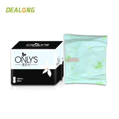 les protections de serviette hygiénique de 155mm s'envole l'anion lisse pour Madame Day Use