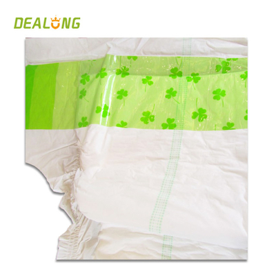 Adultes moyens portant le PE frontal Backsheet de page d'indicateur humide de couches-culottes