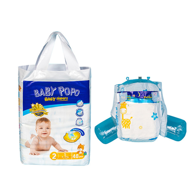 Pulpe élastique de duvet de couche-culotte de ceinture de bébé d'ADL grande d'indicateur humide jetable de couche-culotte