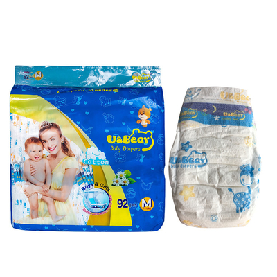 Couche-culotte jetable de bébé de bande magique Clothlike Backsheet avec la grande ceinture élastique