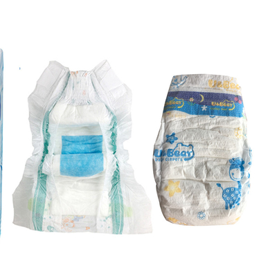 Le duvet mou de couches-culottes de bébé d'ADL réduisent en pulpe la couche-culotte d'indicateur d'humidité de l'absorptivité 500ml