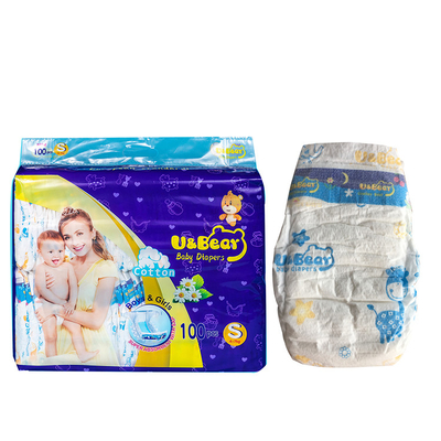 Le duvet mou de couches-culottes de bébé d'ADL réduisent en pulpe la couche-culotte d'indicateur d'humidité de l'absorptivité 500ml