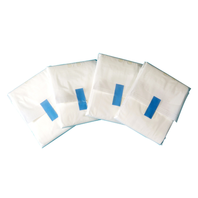 Serviettes hygiéniques supplémentaires de dames d'ailes 250mm Mesh Surface Wood Pulp Paper