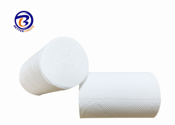 Petit pain de papier jetable 15 GM/M H 9CM de tissu de toilette confortable molle