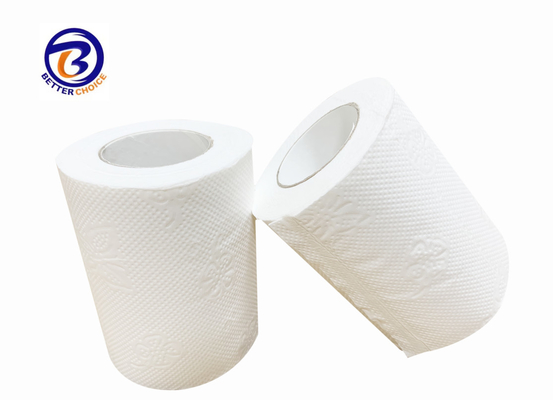Petit pain de papier jetable 15 GM/M H 9CM de tissu de toilette confortable molle