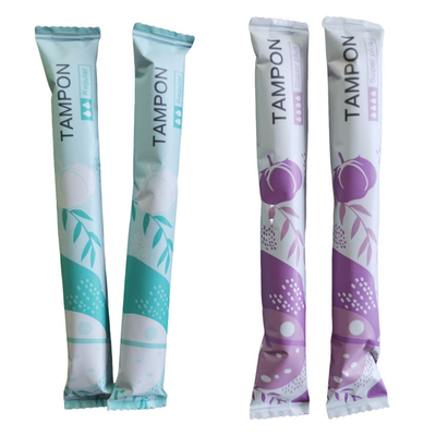 Période organique de tampon de coton d'hygiène féminine de marque de distributeur d'OEM
