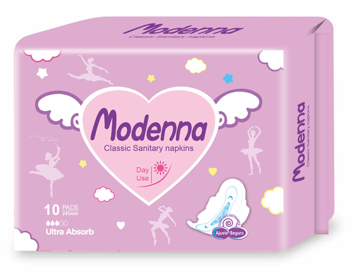 ODM d'OEM imprimé par extra large de Mesh Wings Disposable Sanitary Napkins 350mm