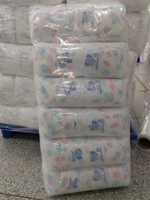 La couche sèche nouveau-née respirable de catégorie B a du jour au lendemain imprimé des couches-culottes SAP de bébé